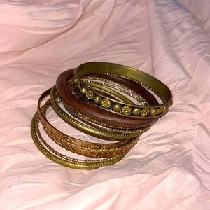 Gold Bangles